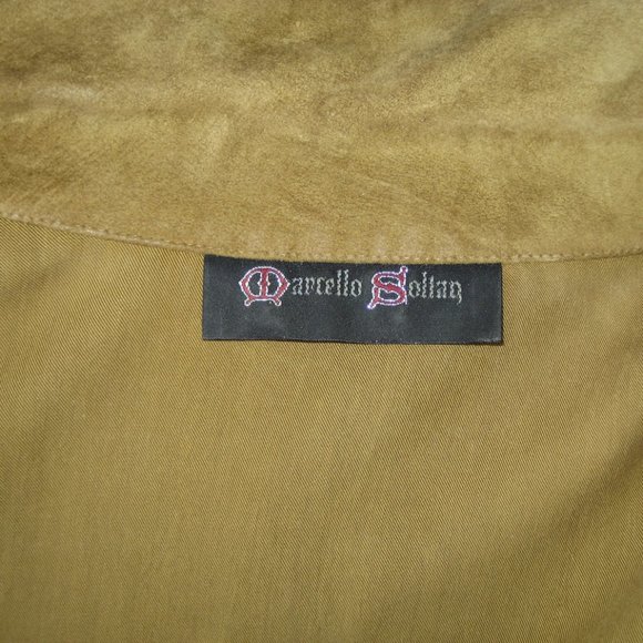 Marcello Soltan vintage olive blouse - Picture 9 of 9